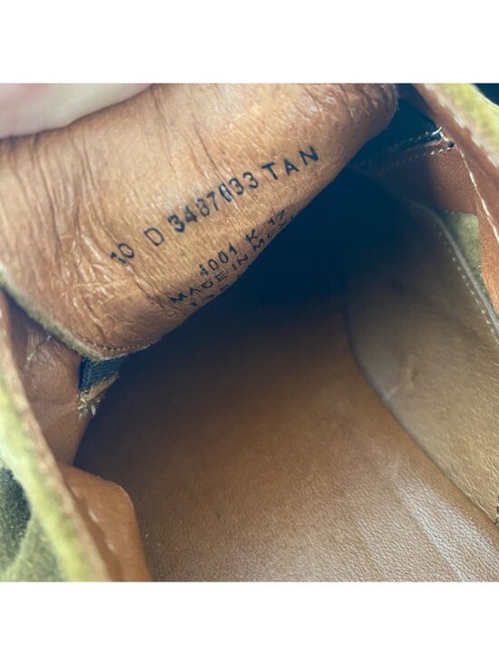Frye Paul Bal Oxfords Shoes Suede Tan Brown main image 7
